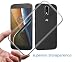 Produktbild PREMYO Transparente Handyhülle kompatibel für Motorola Moto G4 Plus Ultra Dünn Flexibel TPU Silikon Cover für Moto G4 Plus Schutzhülle gegen Kratzer Bumper Weich Leicht Case Back-Cover Durchsichtig
