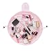 Produktbild Kosmetiktasche HKFV Portable Beauty Drawstring Reise Make-up Tasche Organizer Lagerung Schmuck Kosmetik Kosmetiktasche mit Kordelzug Makeup Bag (Pink)