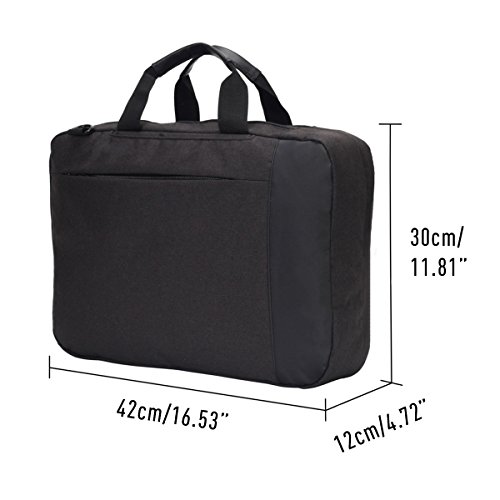 Veevan 3-in-1 Laptop Aktentasche Schultertasche Rucksack 15,6 Zoll - 6