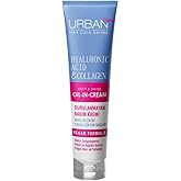 URBAN Care Hyaluronic Acid & Collagen Non-Rinsable Care Cream Special for Dry and Lifeless Hair 150 ml- Vegan