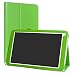 Produktbild LiuShan Odys Pace 10 hülle, Folding PU Leder Tasche Hülle Case mit Ständer für 10.1" Odys Pace 10 Tablet (Nicht fit Odys PACE 10 LTE V2),Grün