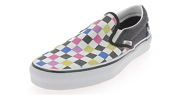 Vans Classic Slip-on Glitter Chaussures DE Sport Femme Multicolores  VN0A4BV3V3P1 : Amazon.fr: Chaussures et Sacs