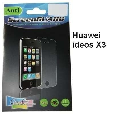 Preisvergleich Produktbild ScreenGUARD Display-Schutzfolie für Huawei Ideos X3 (U8510 Blaze) - Adhäsionsfolie ohne Kleber