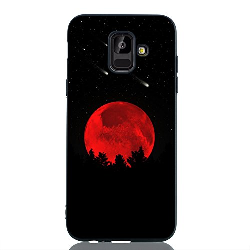Preisvergleich Produktbild Neo Silikon Hülle Komplettschutz [Scratch-Resistant],Kreativ Niedliche Cartoon Malerei Silikon Hülle / Schutzhülle / Cover Soft Ultra Dünn Crystal Kirstall Gel TPU Protective back für Samsung A6 2018