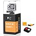 Produktbild Action-Kamera - Action Cam 4K von FLUID & FORM - Schnelle und einfache WIFI & iSmart App - Praktische 2,4 G-Fernbedienung - Langlebige 1350 mAh Batterien (2 Batterien enthalten)