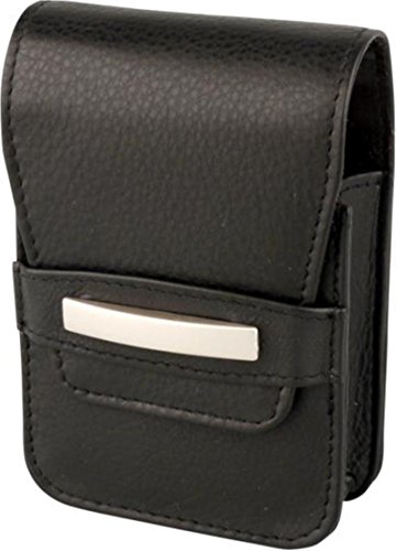 Preisvergleich Produktbild Zigaretten-Packungsetui Leder schwarz 100mm und Big Pack