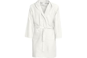 Dorian Home Accappatoio In Microfibra Uomo Donna Unisex Con Pratiche Tasche e Cappuccio - 19 Colori Disponibili - No Stiro