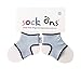 Sock Ons Socks - 0-6 Months, Baby Blue