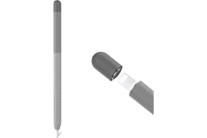 Delidigi Gradient Color Case Cover for Apple Pencil 1st Gen Silicone Sleeve Grip Accessories Compatible with Apple Pencil 1st Generation(Gradient Grey)
