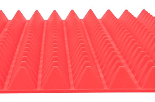 Ularma Pyramide Pfanne Antihaft Fett Reduzieren Silikon Backmatte Backofen Unterlag (41 * 29 cm) - 3