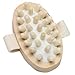 Homgaty Hand-Held Natural Wood Wooden Massager Body Brush Cellulite Massager