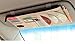 Car Visor Organizer, Sun Shade CD Holder Card Storage Pouch Bag Beige
