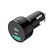 Price comparison product image AUKEY USB C Car Charger with Power Delivery, Dual Port 36W Output for Pixel / XL, New MacBook / MacBook Pro, Pixel C Tablet and More