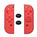 Produktbild MaxKu Nintendo Switch Joy-Con Gamepad Gel-Protektoren und 2 Thumb-Stick-Kappen Silikon Hülle Case für Nintendo Switch Joy-Con Controller (Rot)