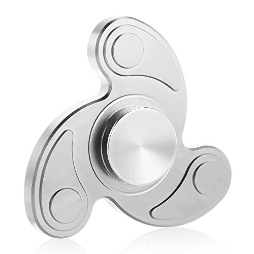Fidget Spinner, KOLIER Hand Spinner Ultra Durable High Speed Finger Toy, Stress Relief Game for Kids and Adult - Perfect for ADD / ADHD / Anxiety / Autism (Silver) Fidget Spinner, KOLIER Hand Spinner Ultra Durable High Speed Finger Toy, Stress Relief Game for Kids and Adult - Perfect for ADD / ADHD / Anxiety / Autism (Silver)
