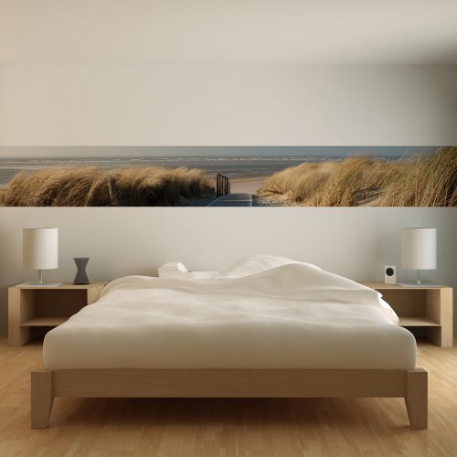 Wand Bilder Panels 400x50 cm ! Top Deko Tapete XXL Panorama Natur Vlies FotoTapete XXL 110703-9