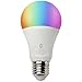 Produktbild Dekorative Lichter - Atuten Smart Bluetooth Birne A60, 9W E27 LED-Licht voll funktion Glühbirne, Smartphone und Dimmen Schalter Fernbedienung, perfekte Passform, einstellbar, Multicolor, dimmbar(01-A60)