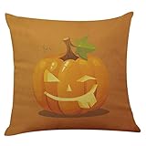 SEWORLD Halloween Kissen Box Leinen Sofa Lustige Ghost Pad Kissen Dekoration H