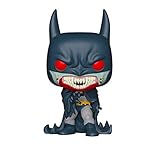 funko batman 80th anniversary De la colección batman 80th, red rain batman (1991) como figura de vinilo pop de funko