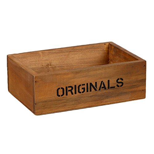 Multi-Funcional Vintage Madera Pantalla Cajas Caja suculenta Plantas F