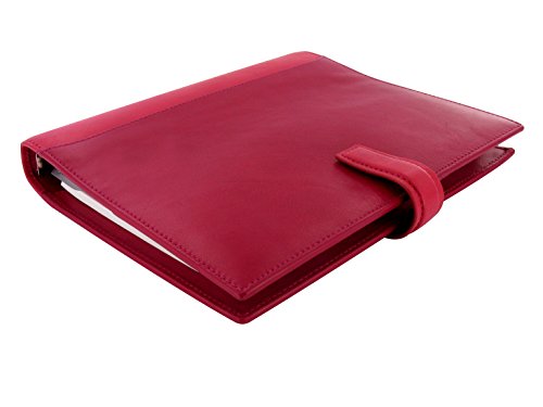 Filofax A5 Cerise Pink Luxury Nappa Leather Appointments Diary 025159