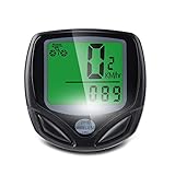 COASTAR Wireless Cycling Computer LCD Backlight Mountain Bike Odometer Bicycle Speedometer for Outdoor Cycling
