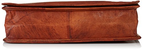 A P  Donovan - Laptop-Tasche Leder - Business-Notebook-Case  f  r Ger  te bis 15 Zoll  - f  r B  ro  Uni - Schulter-Messenger Bag - zum umh  ngen