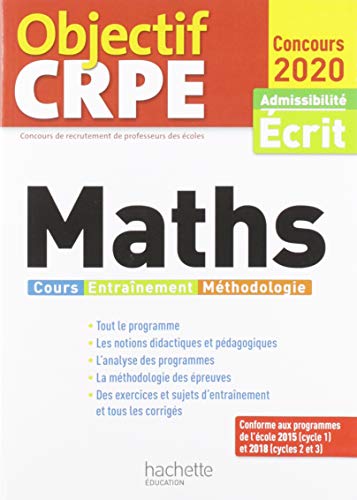 Livres Crpe Math Les Meilleurs Daoût 2019 Zaveo - 