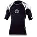 Dakine Schwarz Jungs Enforcer Short Sleeve Rashguard, Herren, schwarz