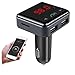 Produktbild fm transmitter Bluetooth KFZ Transmitter für Freisprechen, USB KFZ LadeadapterDual-USB Auto-Ladegerät kfz transmitter mit fernbedienung Musik mit APP