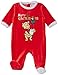 Disney Baby Boys Winnie The Pooh NH0340 Sleepsuit, True Red, 1-2 Years (Manufacturer Size:12 Months)