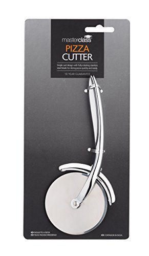 Kitchen Craft Master Class Cast Deluxe Robuster Pizzaschneider, 70 mm - 2