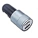 Produktbild Auto Ladegerät,XshuaiNeue Mini Universal 2 Port USB kfz Ladegerät für iPhone 6 6s 7 iPod iPad Samsung Android Telefon (Grau)