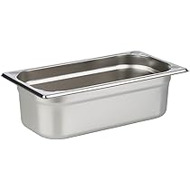 BLV Serveerwagen roestvrij staal 3 planken met wielen, keukenwagen roestvrij staal keukenrolwagen voor hotels, ziekenhuizen, scholen (75 x 40 x 83 cm