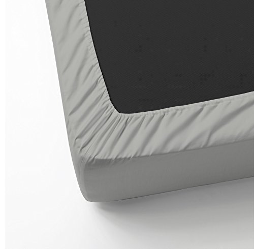 Kinder Spannbettlaken Jersey Grau mit Rundum-Gummizug von ka-line® Öko-Tex Standard 100 Kinder Baby Matratze 60×120 70×140 Bett-tuch 125g/m² 100% Baumwolle - 4