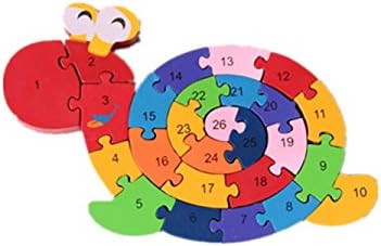 Woop Animal Puzzle Wooden Blocks Toys For Toddlers Children's Gift Of Ages 3-7
