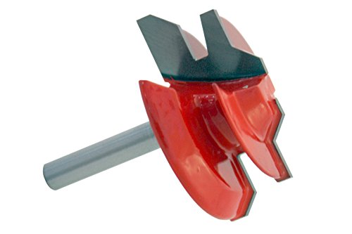 45° HM Hartmetall bestückte Verleimfräser Oberfräser Holzfräser Nut Feder 6mm