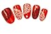 COME 2 BUY - NAIL ART TATOO/WRAP WATER TRANSFERS DECALS BLACK & WHITE FLOWER MESH LACE FOR NAIL ART/CELL PHONE CASE/INVITATION CARDS DECORATIONS D?COR