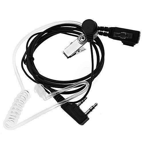 FMEU Auriculares acústicos para Kenwood TH-F6 BAOFENG Radio de Dos vías UV-5R UV-5RA Plus BF-888S UV82 GT-3 Walkie Talkie