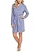 Produktbild Schiesser Damen Bademantel Selected Premium, 95cm, Blau (Jeansblau 816), 40 (Herstellergröße: 040)