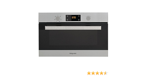 Hotpoint MD 344 IX Ha Forno Microonde Class 3, 1000 W, 31 Litri, Metallo,  Acciaio Inossidabile : Amazon.it: Casa e cucina