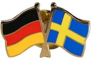 Flaggenfritze® Freundschaftspin Deutschland - Schweden