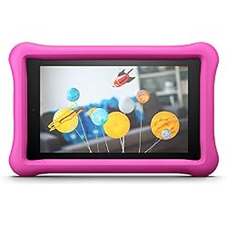 Amazon FreeTime - Funda infantil para Fire 7 (tablet de 7 pulgadas, 7ª generación, modelo de 2017), Rosa