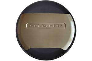 HEYCE Copriruota di scorta per Land Rover Defender 110 130, Impermeabile, Antipolvere, copriruota Elastico Copriruota di scorta in ABS per Auto,C