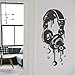 Produktbild yiyitop Kopfhörer Musik Vinyl Flugzeug Wandaufkleber Kunst Wohnkultur Für Jugendliche Room Cut Decals Removable Murals Kinder Schlafzimmer Dekoration 42 * 97 cm