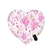 Produktbild Gaming Heart-shaped Mouse Pad niedliche Blume Design für Desktop und Laptop 1 Pack
