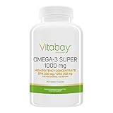 Omega 3 Super 1000 mg (inkl. Fettsäuren EPA 300 mg DHA 200...
