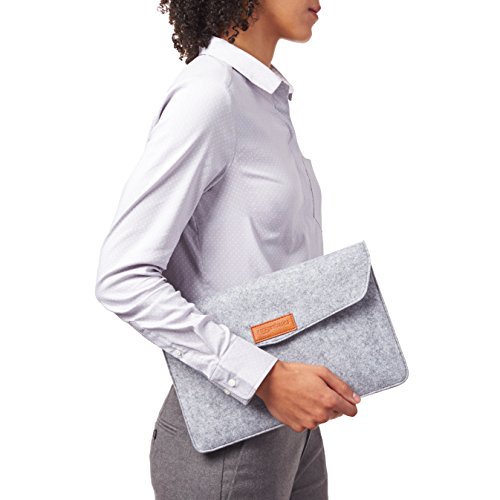AmazonBasics Laptop-Tasche Filz f r Displaygr en bis 11 Zoll 27 94 cm Hellgrau AmazonBasics Laptop-Tasche Filz f r Displaygr en bis 11 Zoll 27 94 cm Hellgrau