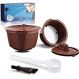 ︎【PROTECCIÓN MEDIOAMBIENTAL Y AMBIENTAL 】Cada cápsula puede usarse 300 veces, hecha de plástico PP de calidad alimentaria, segura y confiable. Esta cápsula es adecuada para Dolce Gusto Machine, que incluye Mini Me, Expert, Piccolo, Melody, Creative, Club y Genius.