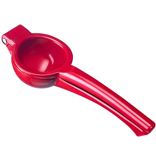 Westmark Zitruspresse mit Zangengriff, Durchmesser: ca. 7 cm, Aluminium, Juicy, Rot, 30952270 - 2